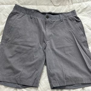 Grey under armour shorts size 36